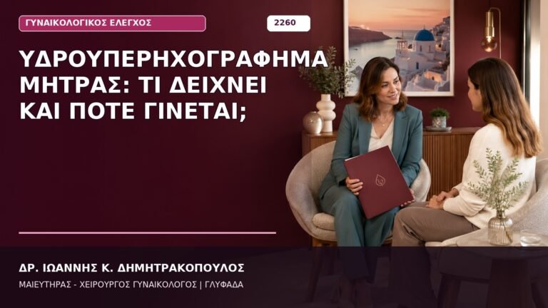 υδροϋπερηχογράφημα μήτρας