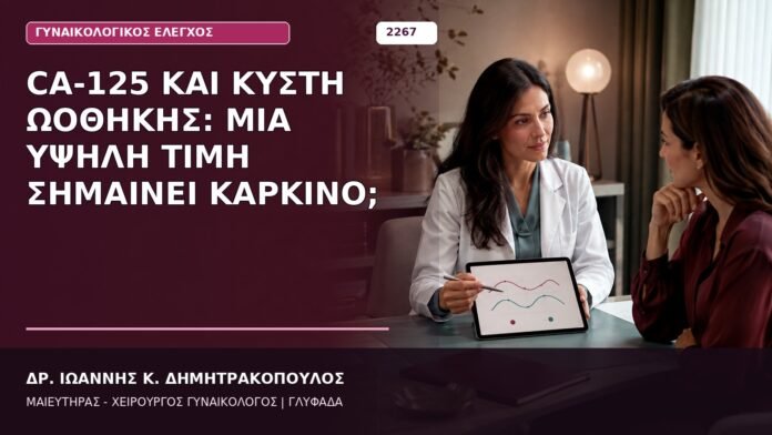 CA-125 και Κύστη Ωοθήκης: Μια Υψηλή Τιμή Σημαίνει Καρκίνο; CA-125 και κύστη ωοθήκης