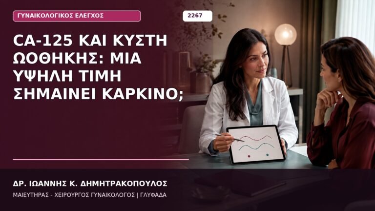 CA-125 και κύστη ωοθήκης