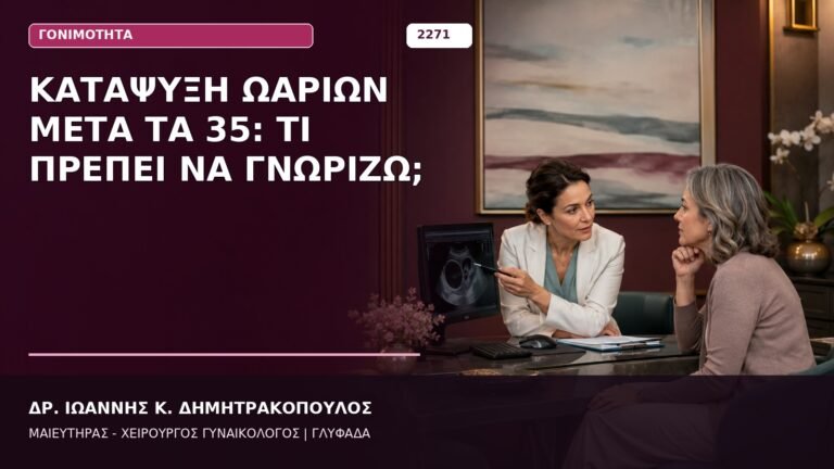 κατάψυξη ωαρίων μετά τα 35
