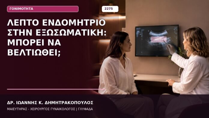 Λεπτό Ενδομήτριο στην Εξωσωματική: Μπορεί να Βελτιωθεί; λεπτό ενδομήτριο στην εξωσωματική