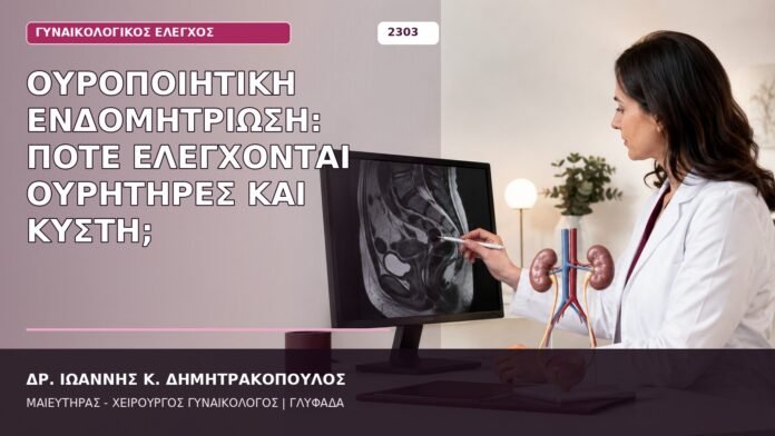 Ουροποιητική Ενδομητρίωση: Πότε Ελέγχονται Ουρητήρες και Κύστη; ουροποιητική ενδομητρίωση