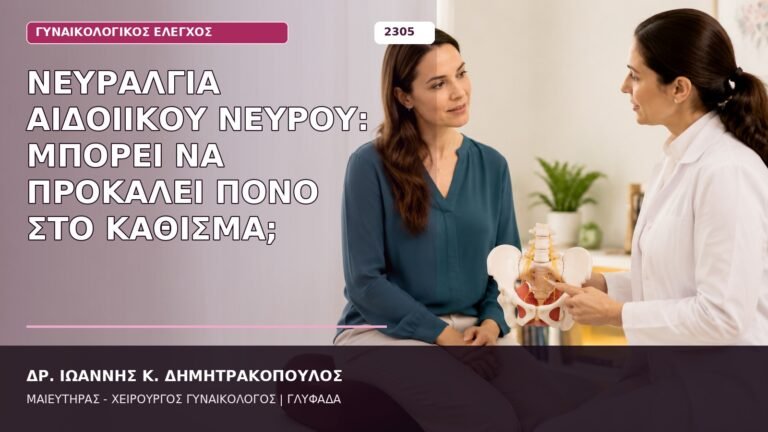 νευραλγία αιδοιικού νεύρου