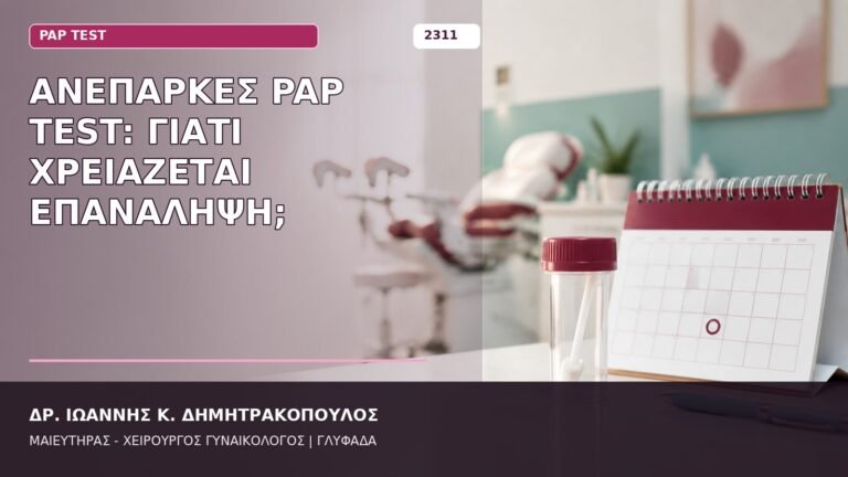 ανεπαρκές Pap test