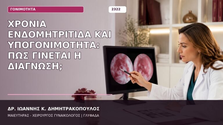 χρόνια ενδομητρίτιδα και υπογονιμότητα