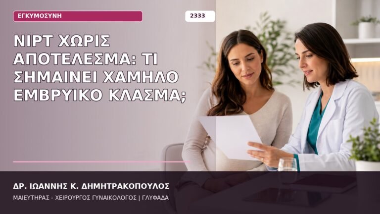 NIPT χαμηλό εμβρυϊκό κλάσμα