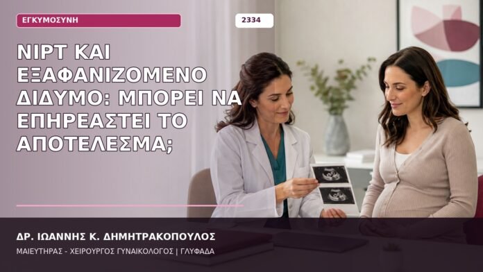 NIPT και εξαφανιζόμενο δίδυμο