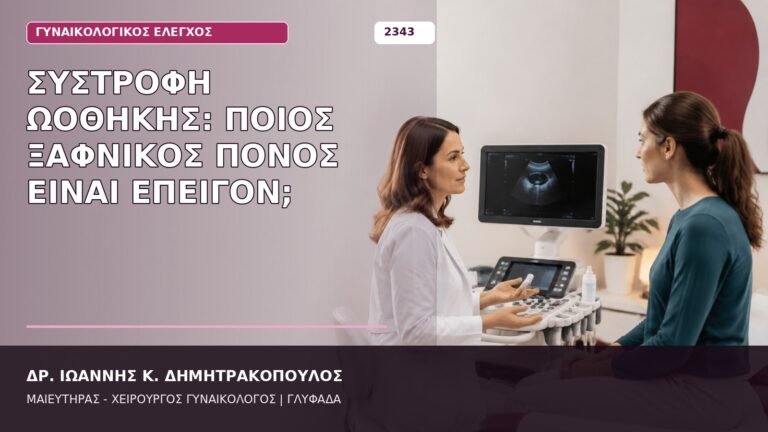 συστροφή ωοθήκης