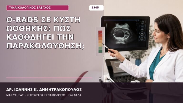 O-RADS υπέρηχος ωοθηκών