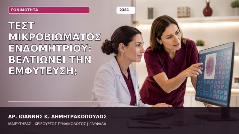 τεστ μικροβιώματος ενδομητρίου