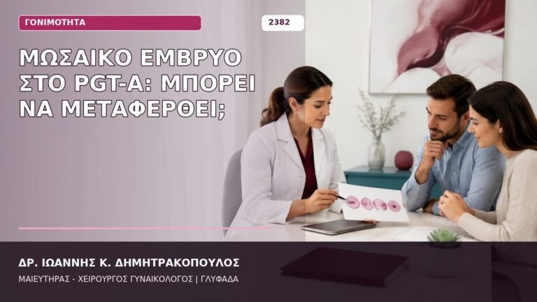 μωσαϊκό έμβρυο PGT-A