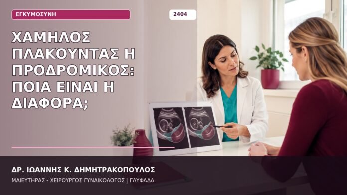 χαμηλός πλακούντας ή προδρομικός