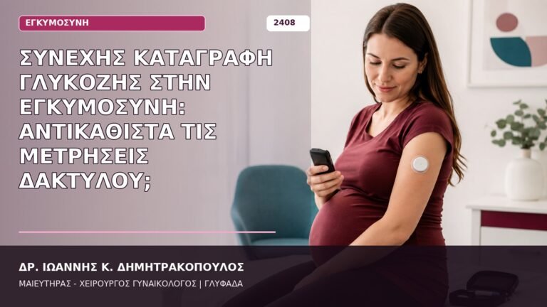 συνεχής καταγραφή γλυκόζης στην εγκυμοσύνη