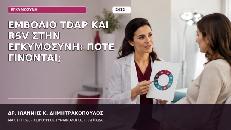 Tdap και RSV στην εγκυμοσύνη