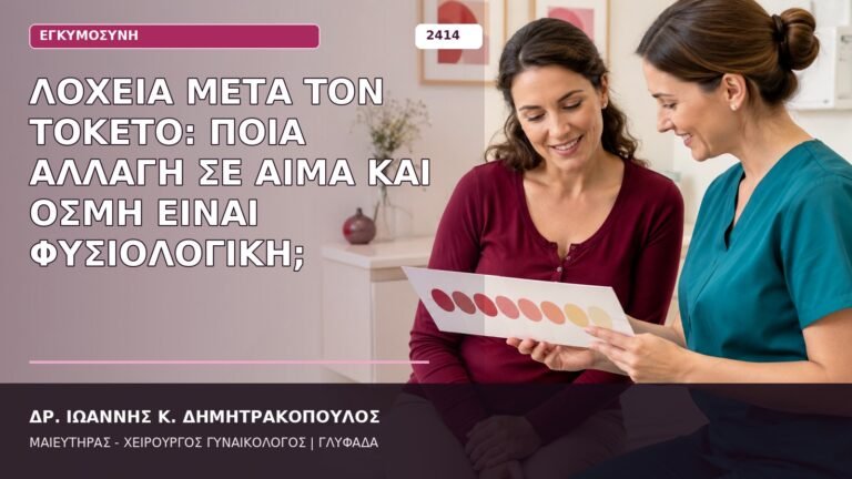 λόχεια μετά τον τοκετό