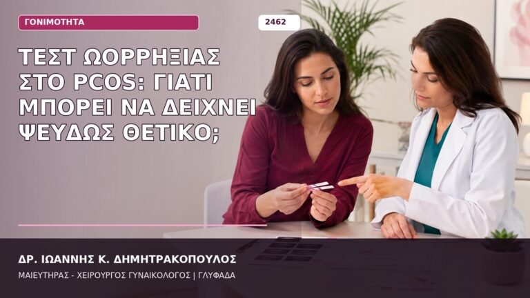 τεστ ωορρηξίας στο PCOS