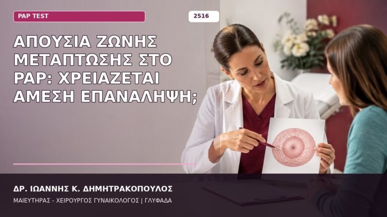 απουσία ζώνης μετάπτωσης Pap