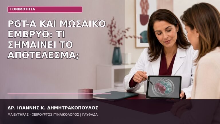 μωσαϊκό έμβρυο PGT-A
