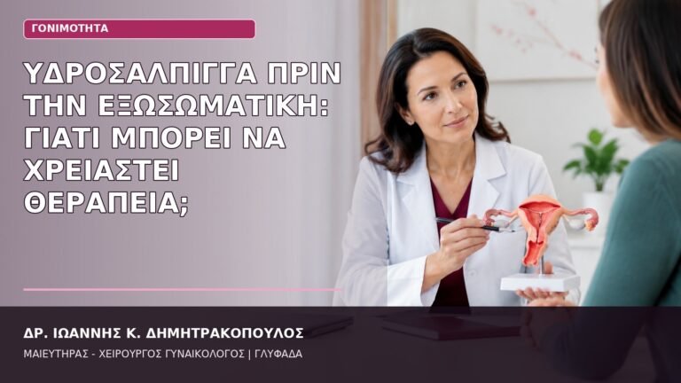 υδροσάλπιγγα πριν την εξωσωματική