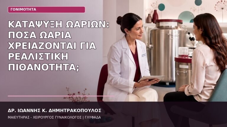 πόσα ωάρια για κατάψυξη