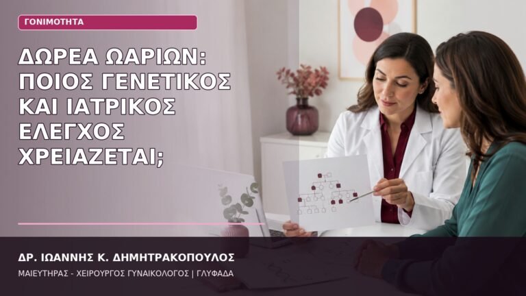 δωρεά ωαρίων έλεγχος