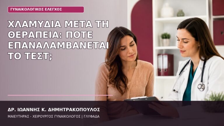 χλαμύδια επανέλεγχος μετά θεραπεία