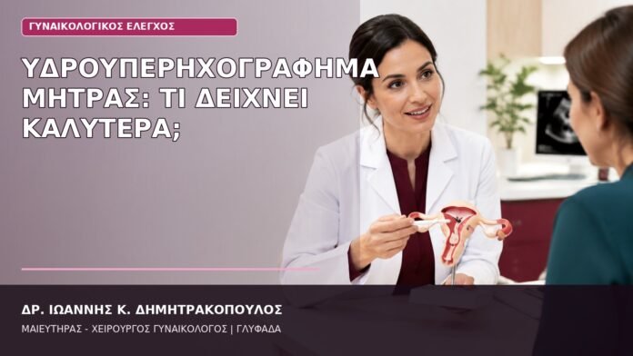 Υδροϋπερηχογράφημα Μήτρας: Τι Δείχνει Καλύτερα; υδροϋπερηχογράφημα μήτρας