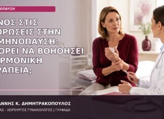 πόνος αρθρώσεων εμμηνόπαυση