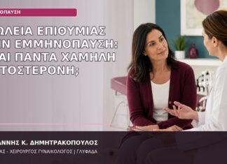 χαμηλή επιθυμία εμμηνόπαυση