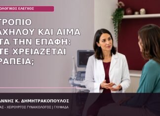Εκτρόπιο Τραχήλου και Αίμα μετά την Επαφή: Πότε Χρειάζεται Θεραπεία; εκτρόπιο τραχήλου αίμα μετά την επαφή