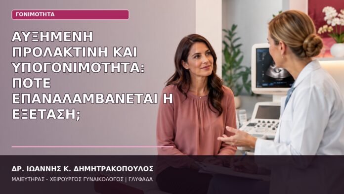 αυξημένη προλακτίνη υπογονιμότητα