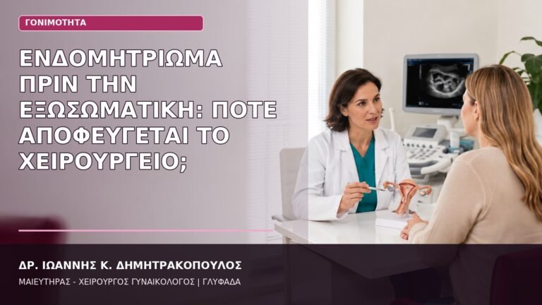 ενδομητρίωμα πριν την εξωσωματική
