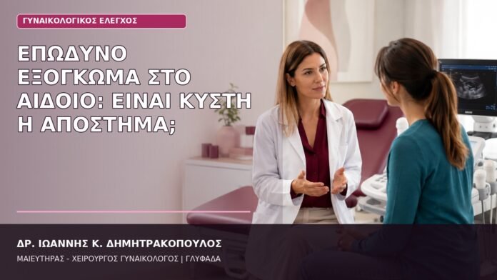 επώδυνο εξόγκωμα στο αιδοίο