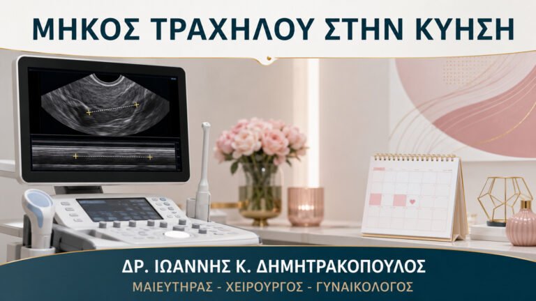 Μήκος Τραχήλου στην Κύηση: Πότε Ζητείται Διακολπικό Υπερηχογράφημα;