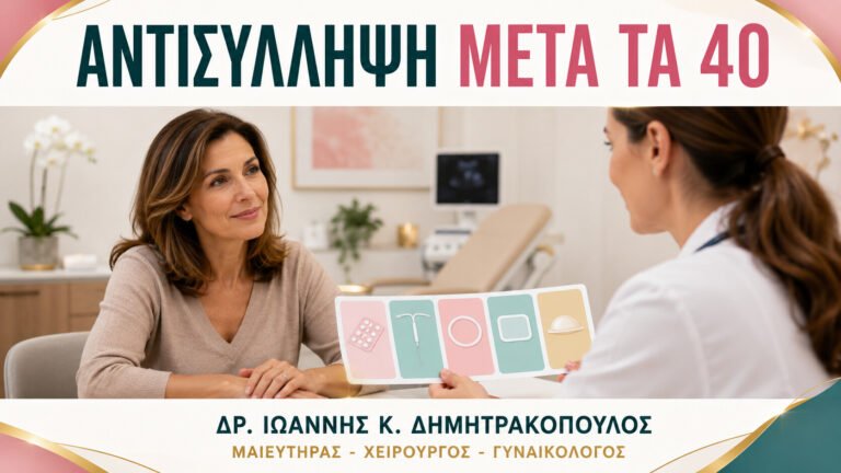 Αντισύλληψη μετά τα 40: Πώς Συγκρίνονται οι Επιλογές στο Ραντεβού;