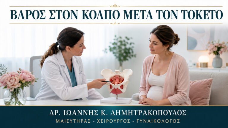 Βάρος στον Κόλπο μετά τον Τοκετό: Πότε Γίνεται Έλεγχος Πυελικού Εδάφους;