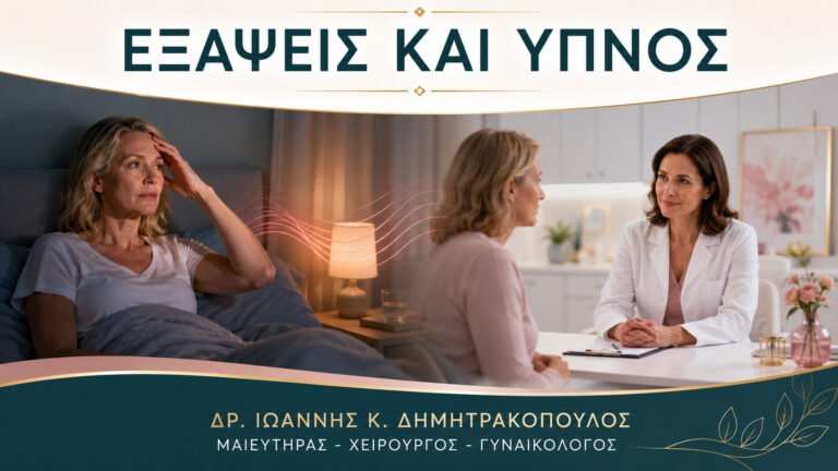 Εξάψεις που Επηρεάζουν τον Ύπνο: Τι Περιλαμβάνει η Επίσκεψη Εμμηνόπαυσης;