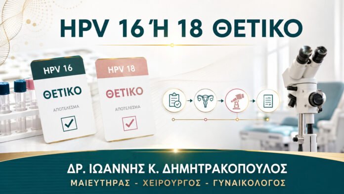 HPV 16 ή HPV 18 Θετικό: Ποια Διαγνωστική Διαδρομή Ακολουθείται;