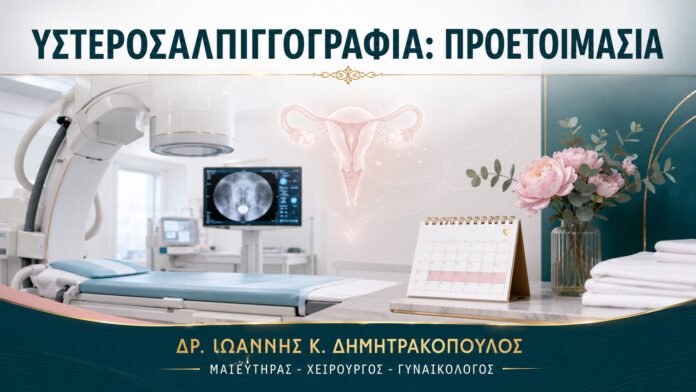 Υστεροσαλπιγγογραφία για Έλεγχο Σαλπίγγων: Πώς Προετοιμάζομαι;