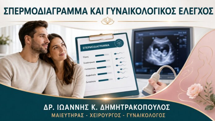 Σπερμοδιάγραμμα και Γυναικολογικός Έλεγχος: Γιατί Γίνονται Παράλληλα;