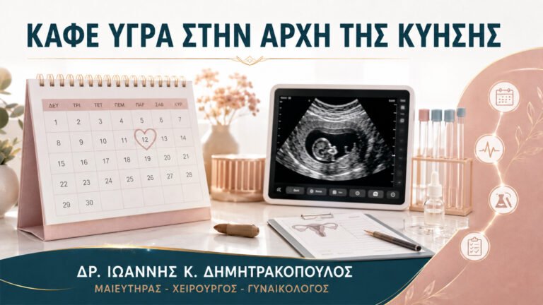 Καφέ Υγρά στην Αρχή της Εγκυμοσύνης: Πότε Γίνεται Υπέρηχος;