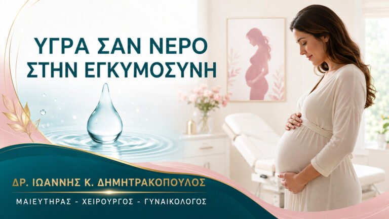 Υγρά σαν Νερό στην Εγκυμοσύνη: Πώς Ελέγχεται η Πιθανή Ρήξη Υμένων;