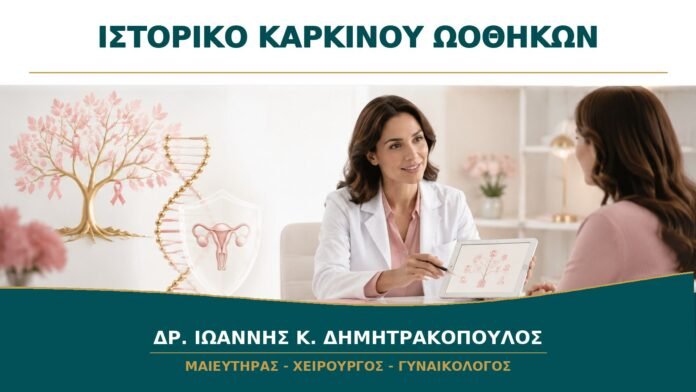 gynaikologikes-ypiresies-b13-37 Οικογενειακό Ιστορικό Καρκίνου Ωοθηκών: Πότε Γίνεται Γενετική Παραπομπή;