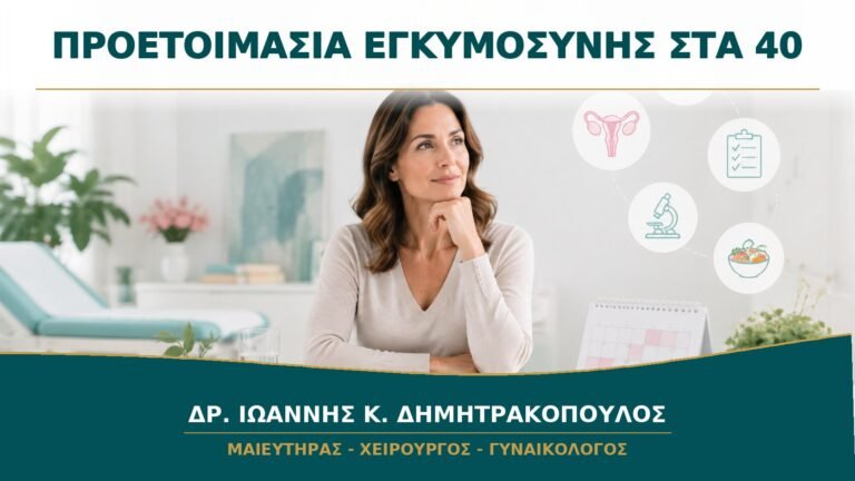 Προετοιμασία Εγκυμοσύνης στα 40: Ποιος Έλεγχος Έχει Ουσιαστική Αξία;