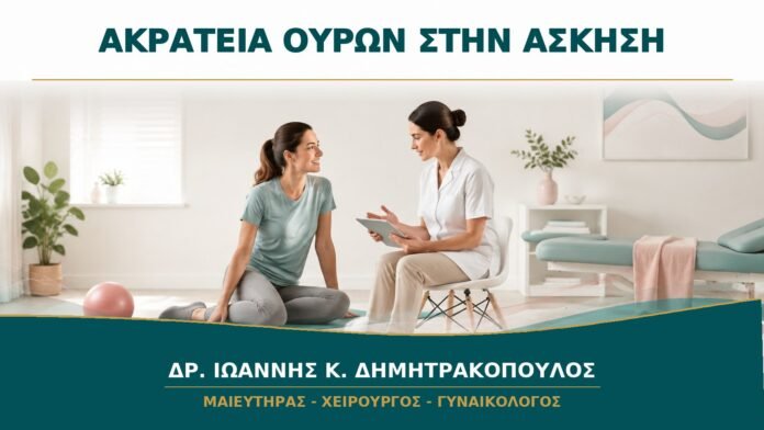 Ακράτεια Ούρων όταν Βήχω ή Γυμνάζομαι: Τι Περιλαμβάνει η Αρχική Αξιολόγηση;