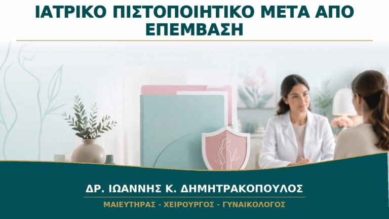 Ιατρικό Πιστοποιητικό για Γυναικολογική Επέμβαση: Τι Μπορεί να Αναγράφεται;