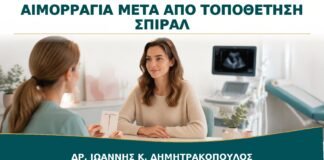 Αιμορραγία μετά από Τοποθέτηση Σπιράλ: Πότε Χρειάζεται Υπέρηχος;