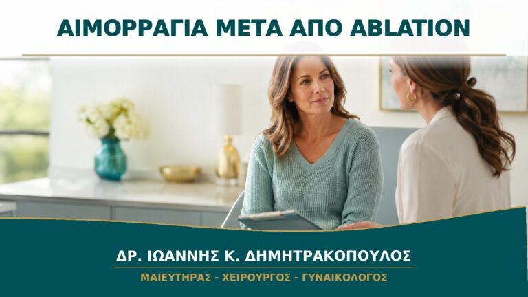Αιμορραγία μετά από Ablation Ενδομητρίου: Πότε Δεν Θεωρείται Αναμενόμενη;