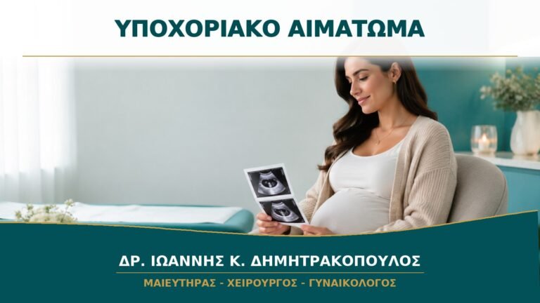 Υποχοριακό Αιμάτωμα στην Αρχή της Κύησης: Πώς Παρακολουθείται;