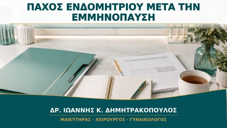 Πάχος Ενδομητρίου μετά την Εμμηνόπαυση: Πότε Χρειάζεται Βιοψία;